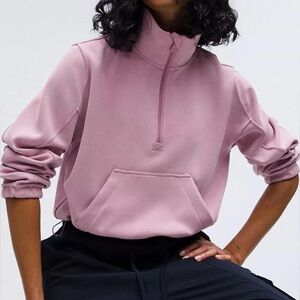 Lululemon Athletica Brushed Softstreme Half Zip